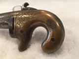 Moore's Patent Firearm Co. No. 1 Deringer .41 Engraved - 2 of 15