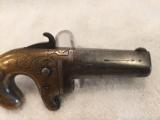 Moore's Patent Firearm Co. No. 1 Deringer .41 Engraved - 6 of 15
