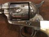 Antique Colt Single Action Army .45 Nickel Pearl 1887 - 2 of 15