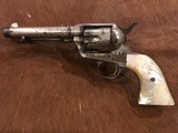Antique Colt Single Action Army .45 Nickel Pearl 1887 - 1 of 15