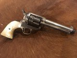 Antique Colt Single Action Army .45 Nickel Pearl 1887 - 5 of 15