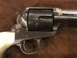 Antique Colt Single Action Army .45 Nickel Pearl 1887 - 6 of 15