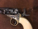 BEAUTIFUL ANTIQUE COLT 1862 POLICE REVOLVER MADE 1865 - 3 of 16