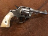 Very Scarce Factory Engraved Colt Model 1889 Antique Revolver - 6 of 19