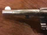 Very Scarce Factory Engraved Colt Model 1889 Antique Revolver - 5 of 19