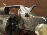 Very Scarce Factory Engraved Colt Model 1889 Antique Revolver - 13 of 19
