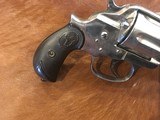 Beautiful Antique Colt 1878 DA .44 cal Etched Panel, Nickel, Revolver Made 1889 - 7 of 20