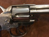 Beautiful Antique Colt 1878 DA .44 cal Etched Panel, Nickel, Revolver Made 1889 - 9 of 20