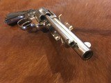 Beautiful Antique Colt 1878 DA .44 cal Etched Panel, Nickel, Revolver Made 1889 - 13 of 20
