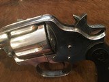 Beautiful Antique Colt 1878 DA .44 cal Etched Panel, Nickel, Revolver Made 1889 - 5 of 20