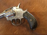 Beautiful Antique Colt 1878 DA .44 cal Etched Panel, Nickel, Revolver Made 1889 - 2 of 20