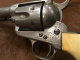 Factory Engraved, Texas Shipped, Colt Single Action Army .45 San Antonio 1901 - 3 of 22