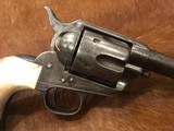 Sheriff’s Model Antique Colt Single Action .45 Colt, Pearl Grips Houston, Texas - 9 of 21