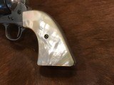 Antique Western Shipped Colt Single Action, Factory Error, .38/40 Nickel, Pearl, - 2 of 20