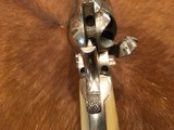 Antique Western Shipped Colt Single Action, Factory Error, .38/40 Nickel, Pearl, - 13 of 20