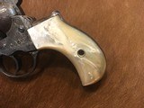 Factory Engraved Colt Thunderer, Nickel, Pearl, .41 - 3 of 20