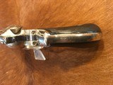 Antique Colt Lightning Revolver, .38, Nickel, Letter - 13 of 20