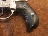 Antique Colt Lightning Revolver, .38, Nickel, Letter - 3 of 20
