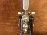 Antique Colt Lightning Revolver, .38, Nickel, Letter - 9 of 20