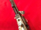 FACTORY ENGRAVED, ANTIQUE COLT 1849 POCKET MODEL, IVORY STOCKS - 14 of 20