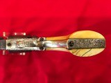 FACTORY ENGRAVED, ANTIQUE COLT 1849 POCKET MODEL, IVORY STOCKS - 15 of 20