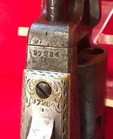 FACTORY ENGRAVED, ANTIQUE COLT 1849 POCKET MODEL, IVORY STOCKS - 20 of 20