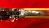FACTORY ENGRAVED, ANTIQUE COLT 1849 POCKET MODEL, IVORY STOCKS - 16 of 20