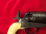 FACTORY ENGRAVED, ANTIQUE COLT 1849 POCKET MODEL, IVORY STOCKS - 8 of 20