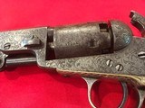 FACTORY ENGRAVED, ANTIQUE COLT 1849 POCKET MODEL, IVORY STOCKS - 4 of 20