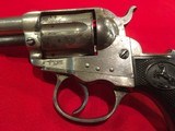 1st YEAR COLT 1877 .38 LIGHTNING, SCARCE GRIPS, OMAHA SHIPPED - 3 of 20