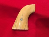 ANTIQUE COLT SAA IVORY GRIPS WITH ORIGINAL SCREW - 1 of 14