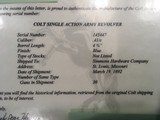 ANTIQUE COLT SAA .41 EXCELLENT CONDITION, LETTER - 19 of 19