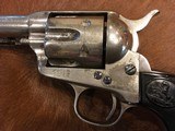 ANTIQUE COLT SAA ETCHED PANEL .44 NICKEL LETTER - 3 of 19