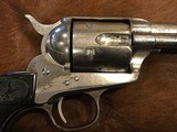 ANTIQUE COLT SAA ETCHED PANEL .44 NICKEL LETTER - 8 of 19