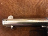 ANTIQUE COLT SAA ETCHED PANEL .44 NICKEL LETTER - 5 of 19