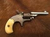 ANTIQUE COLT OPEN TOP .22 NICKEL IVORY - 5 of 12