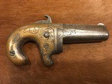 Antique Moore’s Patent Firearms Derringer .41 RF “Crab Claw” - 1 of 13