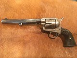 ANTIQUE COLT SAA .45, VERY NICE ORIGINAL FIRST GENERATION - 3 of 19