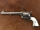 Extra Nice Colt SAA 7 1/2” .45, Nickel, Texas Shipped