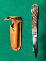 STAG HANDLE FOLDING KNIFE - Image 3 of 3