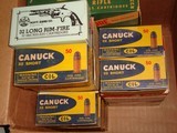 CANUCK .32 SHORT CARTRIDGE BOX 