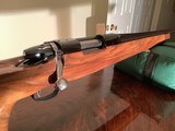 BEAUTIFUL CUSTOM MADE HARRY LAWSON THUMBHOLE RIFLE IN 308 WINCHESTER COCHISE STYLE. - 4 of 15