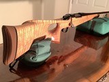 BEAUTIFUL ONE OF A KIND CUSTOM MADE HARRY LAWSON COCHISE STYLE EXIBITION GRADE TIGER MAPLE IN 270 WINCHESTER - 11 of 13