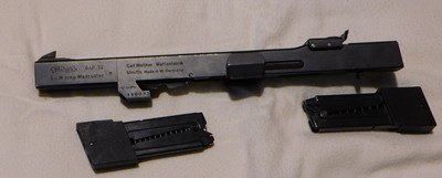 Walther GSP upper section (Weschellauf) in .32 S&L Long Wad Cutter with 2 Magazines