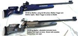Walther KK-100 (KK100) // CZ 452 UIT match rifle, complete, NOS condition - 5 of 6