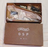Walther GSP OSP early first version Set w/box, extra magazines - 13 of 13