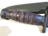 U.S. M4 Bayonet, WWII US ArmyM1 Carbine M4 Bayonet & Scabbard, Utica Cutlery - 7 of 15