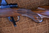 Gary Stiles custom 6.5X284 Norma Exhibition walnut stock on Brno M-98 action - 3 of 12