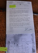 ***SALE PENDING*** Savage 1895 engraved 303 cal. one of 9 that will letter. Comes with factory letter - 11 of 13