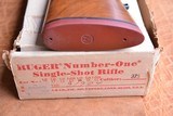 Ruger #1 Tropical in 375 H&H with the original box, early 132- serial number - 6 of 15